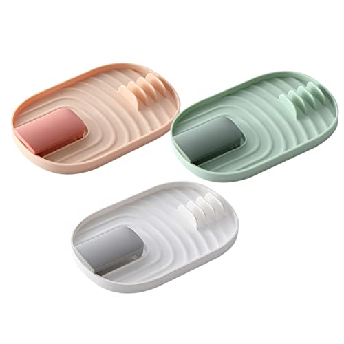 FUNNETOYU 3Stücke Multifunktions Topfdeckelhalter Küchenlöffel und Organizer für Pfannen und Töpfe Platzsparend und Modern für Kleine Küchen von FUNNETOYU