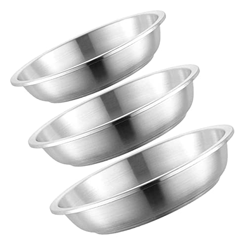 FUNNETOYU 3Stücke Runder Teller Teilig Robuste Snackschalen für Frühstück und Camping Spülmaschinenfest Dekorativ und Leicht zu Reinigen FUNNETOYU 3Stücke Runder Teller Teilig Robuste Snackschalen für Frühstück und Camping Spülmaschinenfest Dekorativ und Leicht zu Reinigen von FUNNETOYU