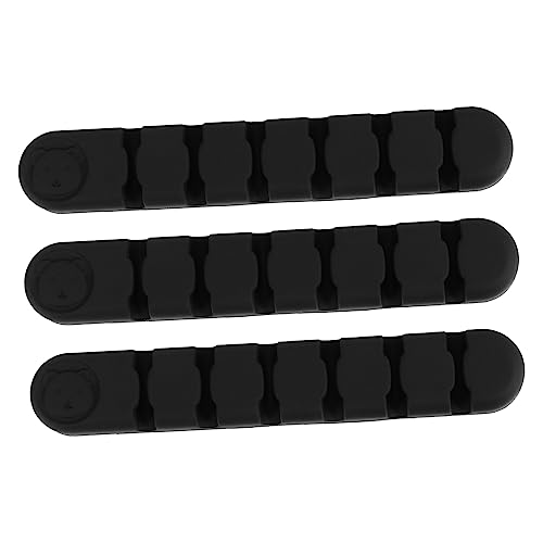 FUNNETOYU 3Stücke Silikon Kabel Organizer Praktische Langlebige Kabelwickler für Effektives Kabelmanagement Selbstklebend und für Zuhause und Büro FUNNETOYU 3Stücke Silikon Kabel Organizer Praktische Langlebige Kabelwickler für Effektives Kabelmanagement Selbstklebend und für Zuhause und Büro von FUNNETOYU