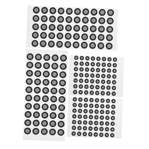 FUNNETOYU 4 Blätter Scanner Reflektierende Tracking Punkte Sticker Schwarz Selbstklebend Positionierung Aufkleber Für Shining Handheld Scanner Industrielles Design Medizin Animation FUNNETOYU 4 Blätter Scanner Reflektierende Tracking Punkte Sticker Schwarz Selbstklebend Positionierung Aufkleber Für Shining Handheld Scanner Industrielles Design Medizin Animation von FUNNETOYU