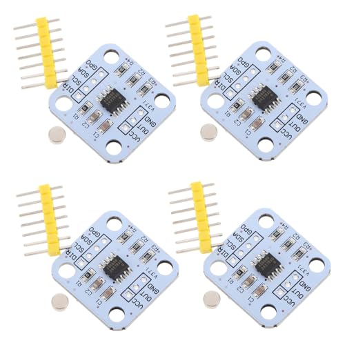 FUNNETOYU 4 Stück 12-bit Magnet Sensor- Für Präzise Winkelmessung Mehrzweck Sensormodule Für Heimwerkerbedarf Einfache Installation Hohe Genauigkeit Geeignet Für Mechanische von FUNNETOYU