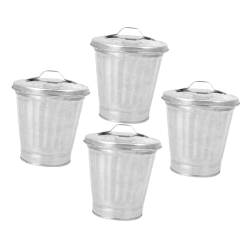 FUNNETOYU 4 Stück Mini Tischabfalleimer mit Deckel Kompakt Leichter Desktop Mülleimer für Küche Schlafzimmer Büro Geruchsdichter Kleiner Abfallbehälter mit Großem Öffnungsdesign FUNNETOYU 4 Stück Mini Tischabfalleimer mit Deckel Kompakt Leichter Desktop Mülleimer für Küche Schlafzimmer Büro Geruchsdichter Kleiner Abfallbehälter mit Großem Öffnungsdesign von FUNNETOYU