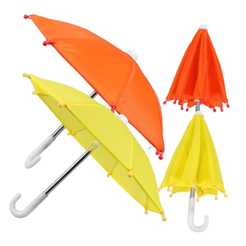 FUNNETOYU 4 Stück Mini -regenschirmspielzeug Dekoration Winzig Puppe Zubehör Regenschirme Miniatur Dekorativer Minischirm Mini-Regenschirm- Cartoon-Regenschirm Edelstahl FUNNETOYU 4 Stück Mini -regenschirmspielzeug Dekoration Winzig Puppe Zubehör Regenschirme Miniatur Dekorativer Minischirm Mini-Regenschirm- Cartoon-Regenschirm Edelstahl von FUNNETOYU
