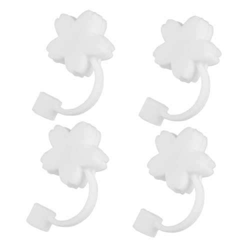 FUNNETOYU 4 Stück Silikon Strohhalm Schutzkappen Staubdicht Wiederverwendbar Auslaufsicher Cartoon Design Geeignet für Strohhalme für Outdoor und Mädchen Bpa Frei FUNNETOYU 4 Stück Silikon Strohhalm Schutzkappen Staubdicht Wiederverwendbar Auslaufsicher Cartoon Design Geeignet für Strohhalme für Outdoor und Mädchen Bpa Frei von FUNNETOYU