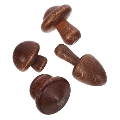 FUNNETOYU 4 Stück Teiliges Pilz wandhaken aus Massivem Holz Nagelfreie Dekorative Garderobenhaken Handgeschnitzt Glatte Oberfläche Vielseitig für Flur Küche Bad Schlafzimmer Praktische FUNNETOYU 4 Stück Teiliges Pilz wandhaken aus Massivem Holz Nagelfreie Dekorative Garderobenhaken Handgeschnitzt Glatte Oberfläche Vielseitig für Flur Küche Bad Schlafzimmer Praktische von FUNNETOYU