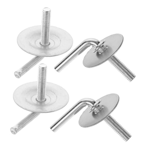 FUNNETOYU 4 Stück Teiliges Schrauben aus Robustem Eisen Stabile Befestigung für Standventilatoren Einfache Montage Langlebig und Verhindert Lockerung für Reparatur und Sockel Fixierung von FUNNETOYU