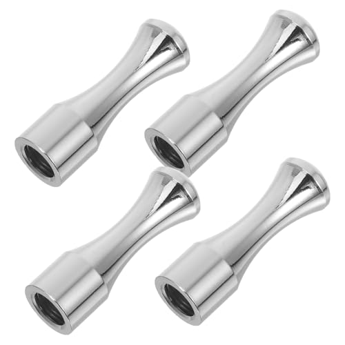 FUNNETOYU 4 Stück Teiliges Wandhaken Kupfer Robuste Platzsparende Wandmontage Vielseitig für Mäntel Handtücher Hüte für Küche Bad Büro und Zuhause Glänzende Oberfläche von FUNNETOYU