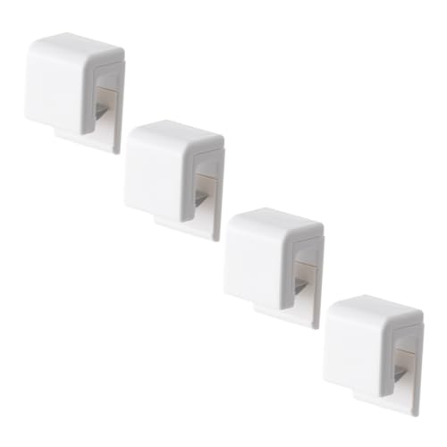 FUNNETOYU 4 Stück Wandclips für Zahnpasta und Handtücher Selbstklebende Wasserdichte Halter für Badezimmer Nail Kompakte und Stilvolle Aufbewahrungslösungen FUNNETOYU 4 Stück Wandclips für Zahnpasta und Handtücher Selbstklebende Wasserdichte Halter für Badezimmer Nail Kompakte und Stilvolle Aufbewahrungslösungen von FUNNETOYU