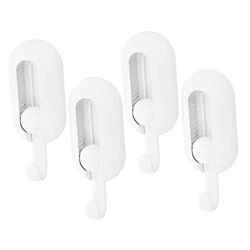 FUNNETOYU 4 Stück Wandhaken Set Rotierende Selbstklebende Haken für Küche und Bad Klebehaken ohne Bohren Stabile Aufhängemöglichkeiten Weiß FUNNETOYU 4 Stück Wandhaken Set Rotierende Selbstklebende Haken für Küche und Bad Klebehaken ohne Bohren Stabile Aufhängemöglichkeiten Weiß von FUNNETOYU