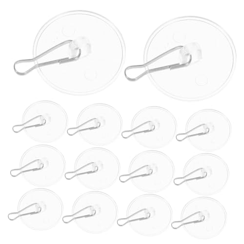 FUNNETOYU 40 Stück Selbstklebende Transparente Deckenhaken Wiederverwendbar Rückstandsfrei Vielseitig für Wand Deckenmontage für Hochzeits- Geburtstags Festdekorationen FUNNETOYU 40 Stück Selbstklebende Transparente Deckenhaken Wiederverwendbar Rückstandsfrei Vielseitig für Wand Deckenmontage für Hochzeits- Geburtstags Festdekorationen von FUNNETOYU
