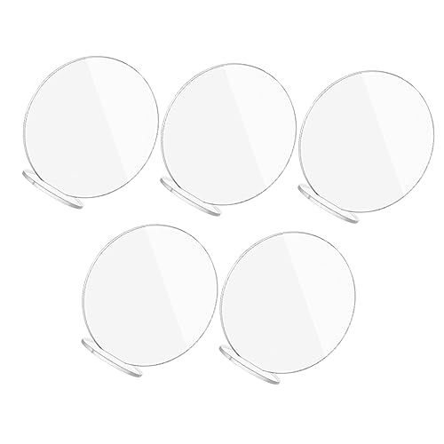 FUNNETOYU 5 Sätze Runde Transparente Tischkarten mit Sockel Stabile Sitzplatzkarten für Hochzeit Party DIY Namenskarten Durchmesser Stark Moderne Tischdekoration FUNNETOYU 5 Sätze Runde Transparente Tischkarten mit Sockel Stabile Sitzplatzkarten für Hochzeit Party DIY Namenskarten Durchmesser Stark Moderne Tischdekoration von FUNNETOYU