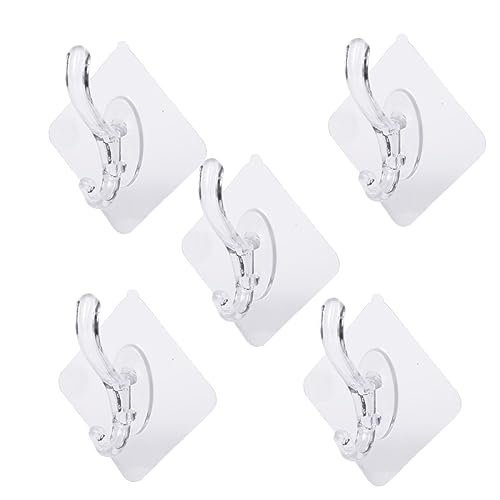 FUNNETOYU 5 Stück Selbstklebende Kleiderhaken Wasserfest und Rückstandslos für Bad Küche Schlafzimmer für Handtücher Taschen und Kleidung FUNNETOYU 5 Stück Selbstklebende Kleiderhaken Wasserfest und Rückstandslos für Bad Küche Schlafzimmer für Handtücher Taschen und Kleidung von FUNNETOYU