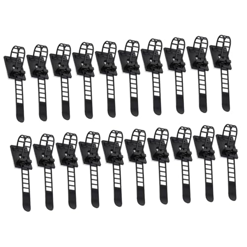 FUNNETOYU 50 Stück Kabelclips Selbstklebend Verstellbar Kabelhalter Flexibel für Kabelmanagement Geeignet für USB Computer Tv Strom und Netzwerkkabel Praktisches Organizer FUNNETOYU 50 Stück Kabelclips Selbstklebend Verstellbar Kabelhalter Flexibel für Kabelmanagement Geeignet für USB Computer Tv Strom und Netzwerkkabel Praktisches Organizer von FUNNETOYU