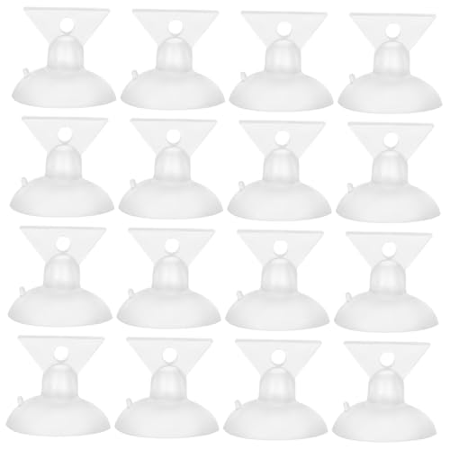 FUNNETOYU 50 Stück PVC Kunststoff Saugnäpfe mit Dreieckigem Griff Starke Glas saugnäpfe Wiederverwendbar Leicht Vielseitig Einsetzbar für Fenster Spiegel und Glatte Oberflächen FUNNETOYU 50 Stück PVC Kunststoff Saugnäpfe mit Dreieckigem Griff Starke Glas saugnäpfe Wiederverwendbar Leicht Vielseitig Einsetzbar für Fenster Spiegel und Glatte Oberflächen von FUNNETOYU