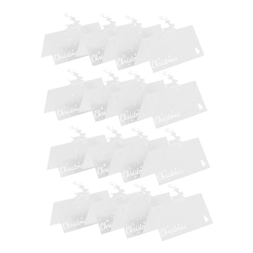 FUNNETOYU 50 Stück Party Tischkarten Feiertags Und Veranstaltungs Tischkarten Für Tischdekoration Hochzeitsgästenamen Sitzkarten Weihnachtsfeier Namenskarten FUNNETOYU 50 Stück Party Tischkarten Feiertags Und Veranstaltungs Tischkarten Für Tischdekoration Hochzeitsgästenamen Sitzkarten Weihnachtsfeier Namenskarten von FUNNETOYU