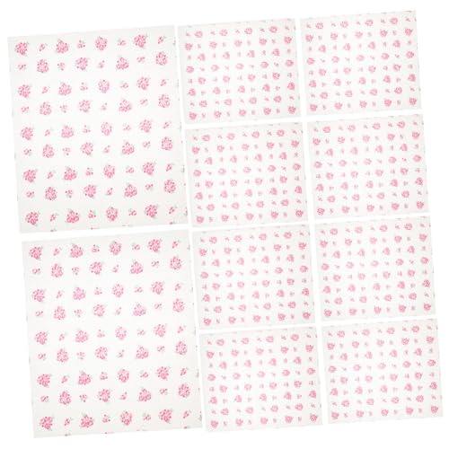 FUNNETOYU 50 Stück Rosenmuster Burger Papier Fettfestes Backpapier Lebensmittel Verpackungspapier für Sandwiches Hamburger Pommes und Kekse FUNNETOYU 50 Stück Rosenmuster Burger Papier Fettfestes Backpapier Lebensmittel Verpackungspapier für Sandwiches Hamburger Pommes und Kekse von FUNNETOYU