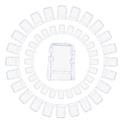 FUNNETOYU 50 Stück Transparente Stuhlbeinschoner aus Robustem Material rutschfeste Bodenschoner für Möbelbeine Flexibel und Wiederverwendbar Geeignet für Harte Böden und Schräg Gestellte FUNNETOYU 50 Stück Transparente Stuhlbeinschoner aus Robustem Material rutschfeste Bodenschoner für Möbelbeine Flexibel und Wiederverwendbar Geeignet für Harte Böden und Schräg Gestellte von FUNNETOYU