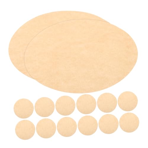 FUNNETOYU 500 Stück Rundes Sealing Paper Pads Auslaufsichere Becherabdeckungen Einfache Abziehbare Versiegelungsaufkleber Anti-verschüttung Getränkedeckel Für Milchtee Kaffee Takeaway von FUNNETOYU