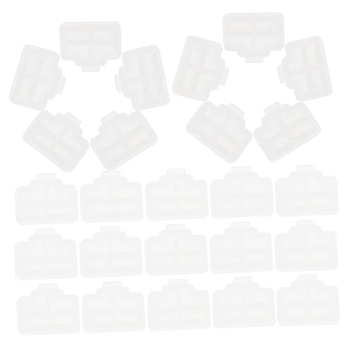 FUNNETOYU 50stücke Stecker Staub Schutzstopfen Für Ethernet Hub Anschlusskappe Netzwerkstecker Protector Für Computer Router Tv Schmutzabweisend Mehrfachverwendbar von FUNNETOYU