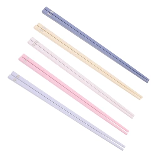 FUNNETOYU 5Er-Set Essstäbchen süß rostfrei kratzen wiederverwendbar groß Stäbchen für süße Stäbchen Essstäbchen aus Metall Essstäbchen spülmaschinenfest kawaii Stäbchen FUNNETOYU 5Er-Set Essstäbchen süß rostfrei kratzen wiederverwendbar groß Stäbchen für süße Stäbchen Essstäbchen aus Metall Essstäbchen spülmaschinenfest kawaii Stäbchen von FUNNETOYU