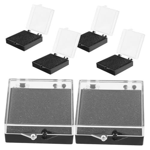 FUNNETOYU 6 Stück Abzeichenbox Abzeichen-Organizer Gold Stifte Anstecknadel Vitrine Braun Pin-Sammlung Vitrine Stiftorganisator Pin-Display-Halter Anstecknadeletui Pin Vitrine Schwamm FUNNETOYU 6 Stück Abzeichenbox Abzeichen-Organizer Gold Stifte Anstecknadel Vitrine Braun Pin-Sammlung Vitrine Stiftorganisator Pin-Display-Halter Anstecknadeletui Pin Vitrine Schwamm von FUNNETOYU