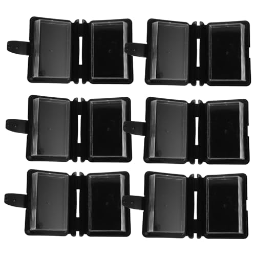 FUNNETOYU 6 Stück Teiliges Haarband-aufbewahrungsset Kompakte Aufbewahrungsbox Tragbarer Organizer für Haarnadeln Schmuck Wattestäbchen Schwarzes Reise Alltags-accessoire FUNNETOYU 6 Stück Teiliges Haarband-aufbewahrungsset Kompakte Aufbewahrungsbox Tragbarer Organizer für Haarnadeln Schmuck Wattestäbchen Schwarzes Reise Alltags-accessoire von FUNNETOYU