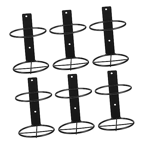 FUNNETOYU 6 Stück Teiliges Wand Weinregal aus Hochwertigem Eisen Schmaler Wandhalter für Elegante Rotweinflaschenpräsentation Stabile Flaschenaufbewahrung und Stilvolle Wanddekoration für FUNNETOYU 6 Stück Teiliges Wand Weinregal aus Hochwertigem Eisen Schmaler Wandhalter für Elegante Rotweinflaschenpräsentation Stabile Flaschenaufbewahrung und Stilvolle Wanddekoration für von FUNNETOYU