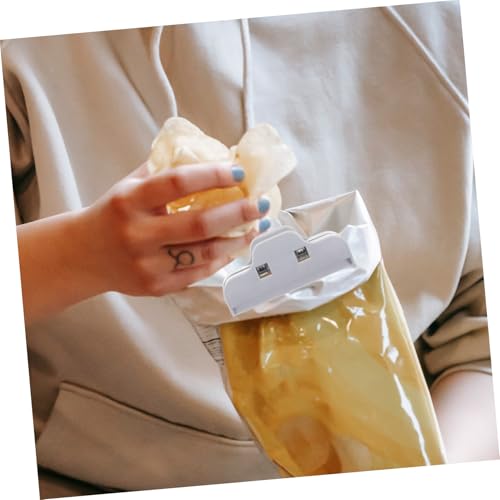 FUNNETOYU 6 Stück Teiliges Wiederverwendbare Lebensmittel verschlussklammern aus Kunststoff Praktische Snack beutel Clips in Rosa Beige Vielseitig für Milchpulver Kekse Snacks Sichere und FUNNETOYU 6 Stück Teiliges Wiederverwendbare Lebensmittel verschlussklammern aus Kunststoff Praktische Snack beutel Clips in Rosa Beige Vielseitig für Milchpulver Kekse Snacks Sichere und von FUNNETOYU