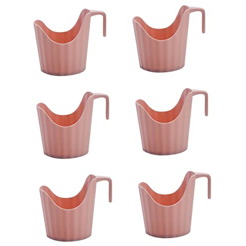 FUNNETOYU 6 Stück Verbrühung Becherhalter aus Kunststoff Einweg Papierbecher Halter für Schreibtisch Stilvoller und Praktischer Getränkehalter FUNNETOYU 6 Stück Verbrühung Becherhalter aus Kunststoff Einweg Papierbecher Halter für Schreibtisch Stilvoller und Praktischer Getränkehalter von FUNNETOYU