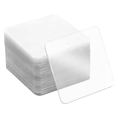 FUNNETOYU 60 Stück Doppelseitige Montageklebeband Aufkleber Multifunktionales Doppelseitiges Klebeband Doppelseitiges Klebeband Transparente Doppelseitige Klebepads Spurlose Aufkleber von FUNNETOYU