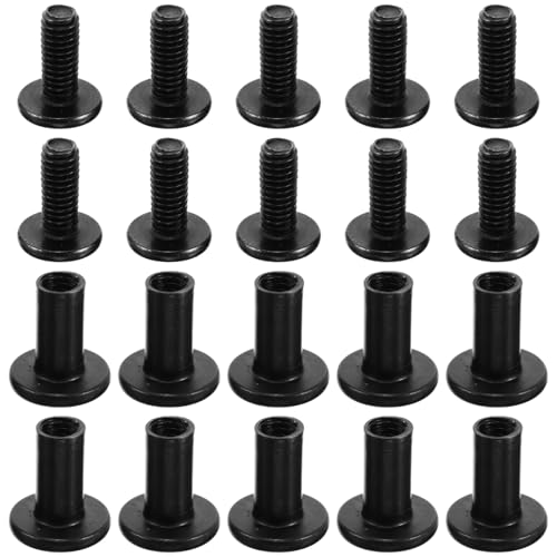 FUNNETOYU 60 Stück Sechskantschrauben und Muttern Sortiment Teiliges Schwarz für Möbel Betten Schränke und Innensechskant Verbindungselemente mit Klemmplatten für Zuverlässige und Feste FUNNETOYU 60 Stück Sechskantschrauben und Muttern Sortiment Teiliges Schwarz für Möbel Betten Schränke und Innensechskant Verbindungselemente mit Klemmplatten für Zuverlässige und Feste von FUNNETOYU