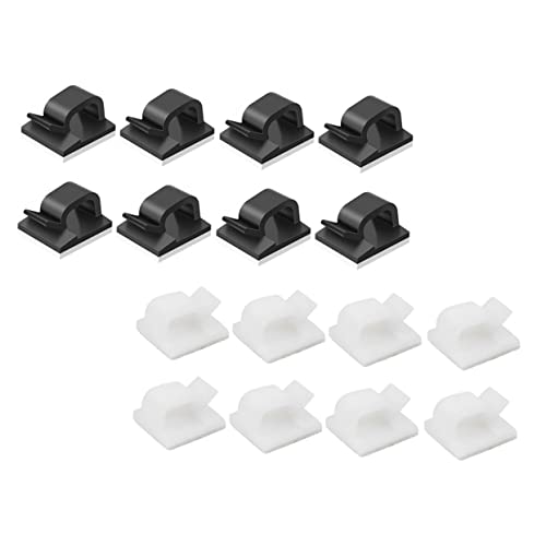 FUNNETOYU 60 Stück Selbstklebende Kabelhalter Platzsparende Clips für Schreibtisch Zuhause für USB Tv Kabel Robust Leicht Einfache Montage FUNNETOYU 60 Stück Selbstklebende Kabelhalter Platzsparende Clips für Schreibtisch Zuhause für USB Tv Kabel Robust Leicht Einfache Montage von FUNNETOYU