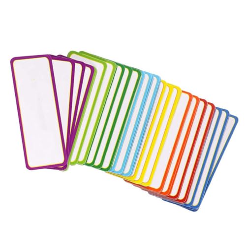 FUNNETOYU 60 Stück Teiliges Magnetische Beschreibbare Namensschilder aus Papier Wiederverwendbare Whiteboard Etiketten für Kühlschrank Schließfach Pinnwand Flexibel Abwischbar FUNNETOYU 60 Stück Teiliges Magnetische Beschreibbare Namensschilder aus Papier Wiederverwendbare Whiteboard Etiketten für Kühlschrank Schließfach Pinnwand Flexibel Abwischbar von FUNNETOYU