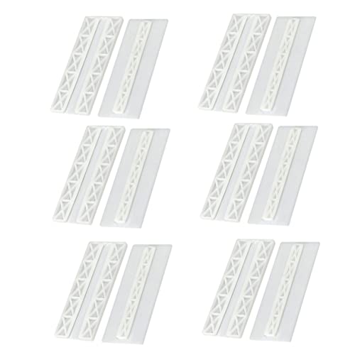 FUNNETOYU 6Paare Multifunktionale Sockelhalterung aus Selbstklebend für Kabelmanagement Steckdosenorganisation Platzsparend Installieren für Router FUNNETOYU 6Paare Multifunktionale Sockelhalterung aus Selbstklebend für Kabelmanagement Steckdosenorganisation Platzsparend Installieren für Router von FUNNETOYU