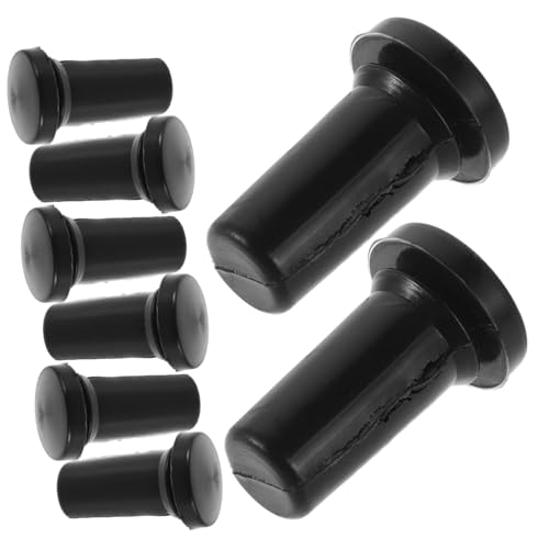 FUNNETOYU 8 Stück Teiliges Silikon Airfryer Gummipuffer Set Rutschfeste Luftfritteusen Füße Schützende Eckenschutz Pads Einfache Montage für Heißluftfritteuse und Backblech Zubehör von FUNNETOYU