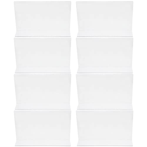 FUNNETOYU 8stücke Klare Kunststoff Regalteiler Für Schränke Regal Trennwände Regalsortierer Transparente Regalabtrennungen von FUNNETOYU