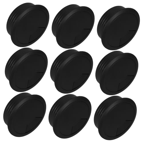 FUNNETOYU 9 Stück Teiliges Kabeldurchführung für Schreibtisch Kunststoff Kabelabdeckung für Büro Kabelmanagement für PC und Arbeitsplatz Lösung zur Kabelorganisation FUNNETOYU 9 Stück Teiliges Kabeldurchführung für Schreibtisch Kunststoff Kabelabdeckung für Büro Kabelmanagement für PC und Arbeitsplatz Lösung zur Kabelorganisation von FUNNETOYU
