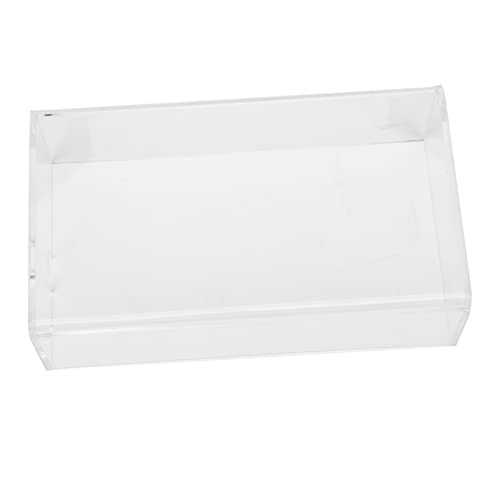 FUNNETOYU Acryl Mausabdeckung Transparenter Schutz für Computermaus Staubdicht und Abnehmbar für Schreibtische und Gaming Einfache und Pflege von FUNNETOYU