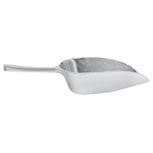 FUNNETOYU Aluminium Schaufel Küchenzubehör Mehrzweck Eis und Lebensmittelschaufel Ergonomisch Komfortabel für Haushalt Bar Restaurant Robuste Metallkelle Große Version von FUNNETOYU