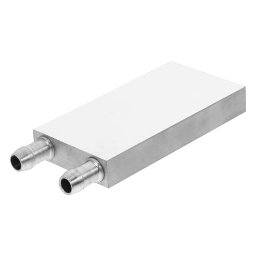 FUNNETOYU Aluminium Wasser Kühler PC Flüssigkeitskühler mit Seitenausgang Halbleiter Kühlplatte Leiser Wasserkühlblock für Grafikkarte und CPU Effizientes Computer Zubehör von FUNNETOYU