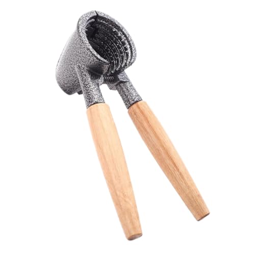 FUNNETOYU Aluminiumlegierung Walnussöffner mit Holzgriff Multifunktionaler für Walnüsse Mandeln Kastanien Robust Einfach zu Reinigen Langlebiges Küchenwerkzeug FUNNETOYU Aluminiumlegierung Walnussöffner mit Holzgriff Multifunktionaler für Walnüsse Mandeln Kastanien Robust Einfach zu Reinigen Langlebiges Küchenwerkzeug von FUNNETOYU
