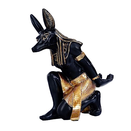 FUNNETOYU Anubis Hund Weinregal Stabile Flaschenhalterung Für Weine Und Getränke Elegantes Deko-Element Aus Resin Für Wohnräume Partys Und Weinkeller FUNNETOYU Anubis Hund Weinregal Stabile Flaschenhalterung Für Weine Und Getränke Elegantes Deko-Element Aus Resin Für Wohnräume Partys Und Weinkeller von FUNNETOYU