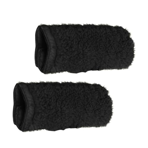 FUNNETOYU Armlehnenpolster mit Memory Schaum rutschfeste Weiche Sherpa Griffauflagen für Gehwagen und Schmerzlindernd Einfach zu Reinigen Montieren Schwarz FUNNETOYU Armlehnenpolster mit Memory Schaum rutschfeste Weiche Sherpa Griffauflagen für Gehwagen und Schmerzlindernd Einfach zu Reinigen Montieren Schwarz von FUNNETOYU