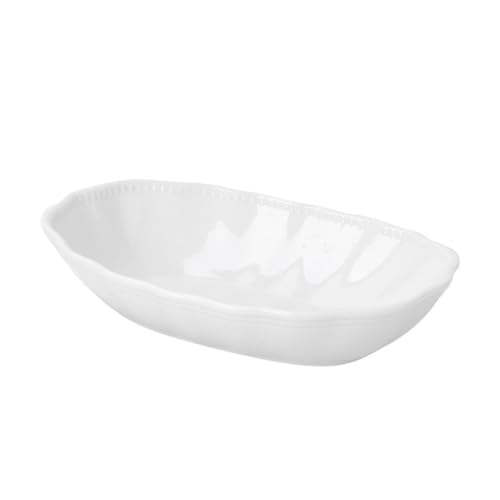 FUNNETOYU Backschalenschale Laib Brot Pfanne Tabletts Geschirr Backen Backform Auflaufschale Backbehälter Backschalen Für Ofen Brotbackpfanne Brot Backblech Kochgeschirr Keramik Weiß FUNNETOYU Backschalenschale Laib Brot Pfanne Tabletts Geschirr Backen Backform Auflaufschale Backbehälter Backschalen Für Ofen Brotbackpfanne Brot Backblech Kochgeschirr Keramik Weiß von FUNNETOYU