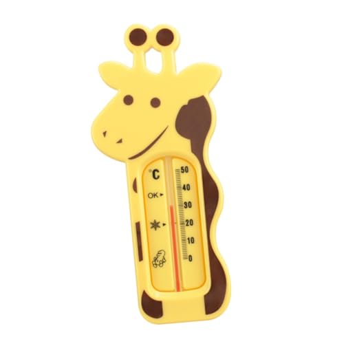 FUNNETOYU Badethermometer Cartoonform Wasserthermometer mit Haken Material Sicherer Temperaturmonitor für Neugeborene und Kleinkinder Platzsparend und Langlebig Gelb FUNNETOYU Badethermometer Cartoonform Wasserthermometer mit Haken Material Sicherer Temperaturmonitor für Neugeborene und Kleinkinder Platzsparend und Langlebig Gelb von FUNNETOYU