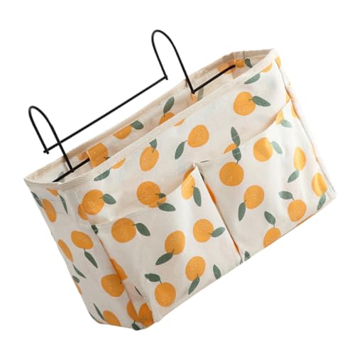 FUNNETOYU Bett Organizer mit Lemon Muster Multifunktionale Hängetasche für Bett und Nachttisch zur Aufbewahrung von Handy Büchern und Kleinigkeiten im Schlafzimmer Wohnzimmer Badezimmer und FUNNETOYU Bett Organizer mit Lemon Muster Multifunktionale Hängetasche für Bett und Nachttisch zur Aufbewahrung von Handy Büchern und Kleinigkeiten im Schlafzimmer Wohnzimmer Badezimmer und von FUNNETOYU