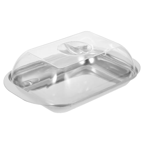 FUNNETOYU Butterdose mit Deckel Rutschfeste zur Frischhaltung Großer Butterbehälter ohne Griff Modernes Design für Küche und Tisch Passend für Buttermarken FUNNETOYU Butterdose mit Deckel Rutschfeste zur Frischhaltung Großer Butterbehälter ohne Griff Modernes Design für Küche und Tisch Passend für Buttermarken von FUNNETOYU