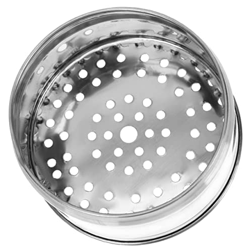 FUNNETOYU Dampfgarer Einsatz mit Feinen Löchern Robuster Steamer Korb für Topf Hoher Dampfeinsatz zum Dämpfen von Gemüse Fisch Reis und Hygienisch Langlebig für Küche und Gastronomie von FUNNETOYU