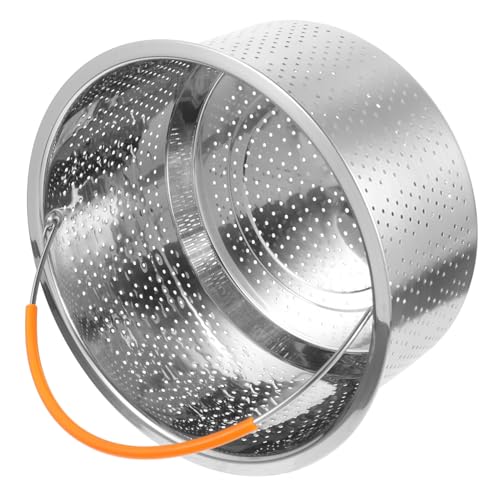 FUNNETOYU Dampfgarer Einsatz mit Griff Mehrzweck Dampfeinsatz für Reiskocher Gleichmäßige Hitzeverteilung Robust und Langlebig für Gemüse Eier und Gedämpfte Speisen Einfache von FUNNETOYU