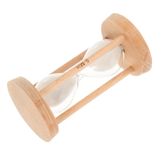 FUNNETOYU Dekorativer Multifunktionale Sanduhr für Küche und Haushalt Minuten Rund Holz Weiß als Küchentimer und Stilvolles Deko Element FUNNETOYU Dekorativer Multifunktionale Sanduhr für Küche und Haushalt Minuten Rund Holz Weiß als Küchentimer und Stilvolles Deko Element von FUNNETOYU
